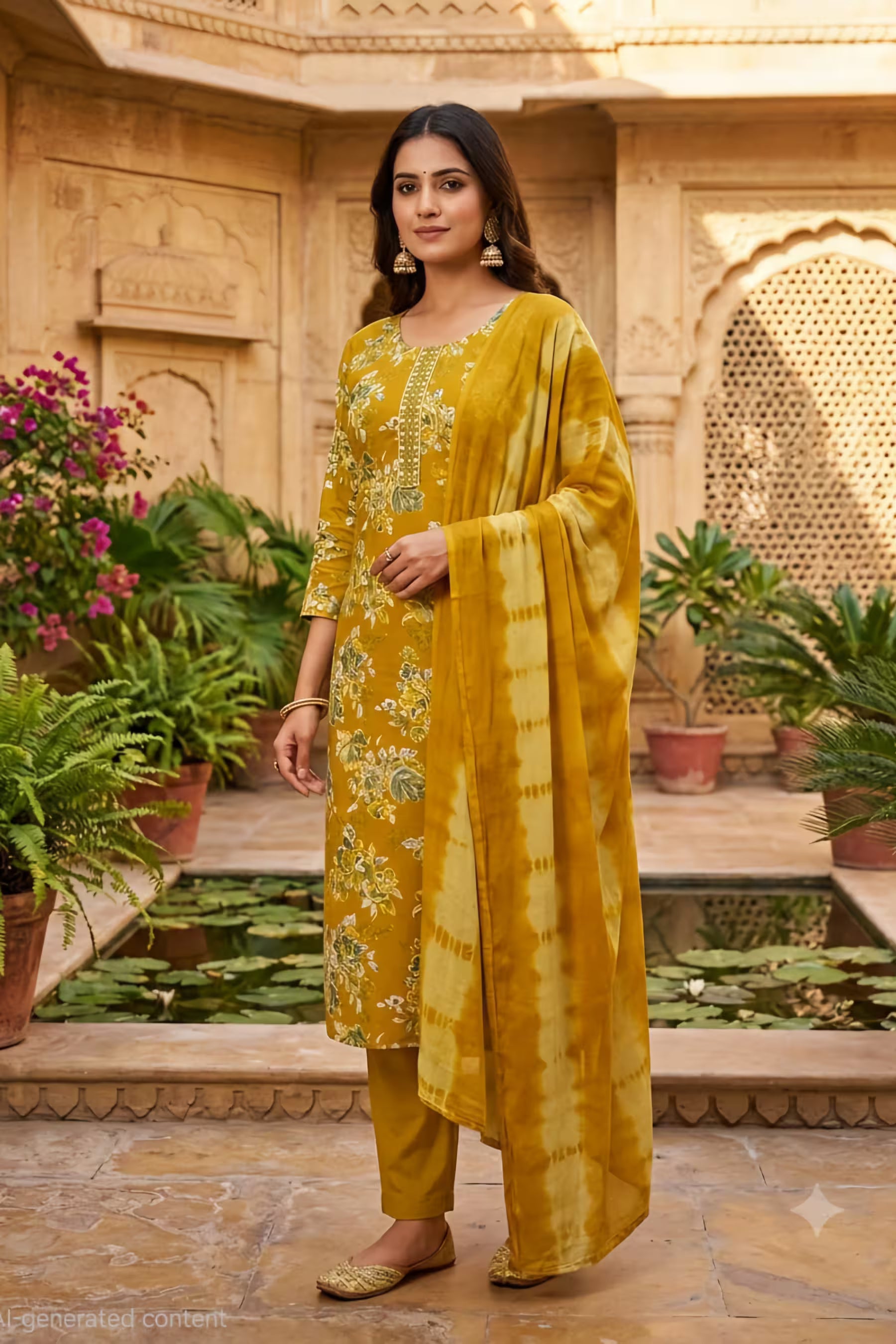 Readymade Salwar Suit with Dupatta - Urvashi 01