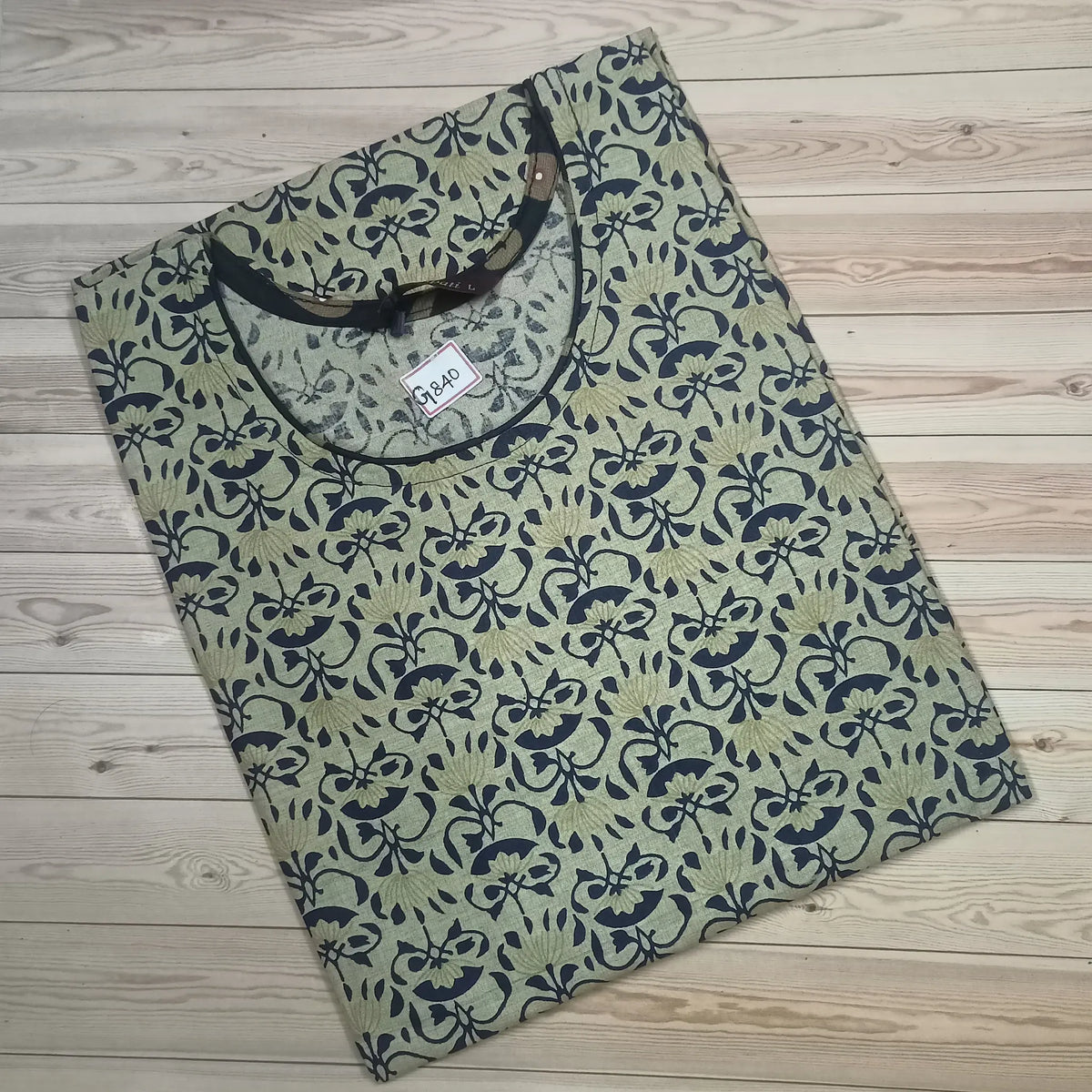 Soft Pure Cotton Printed Kurti – Straight Fit Design