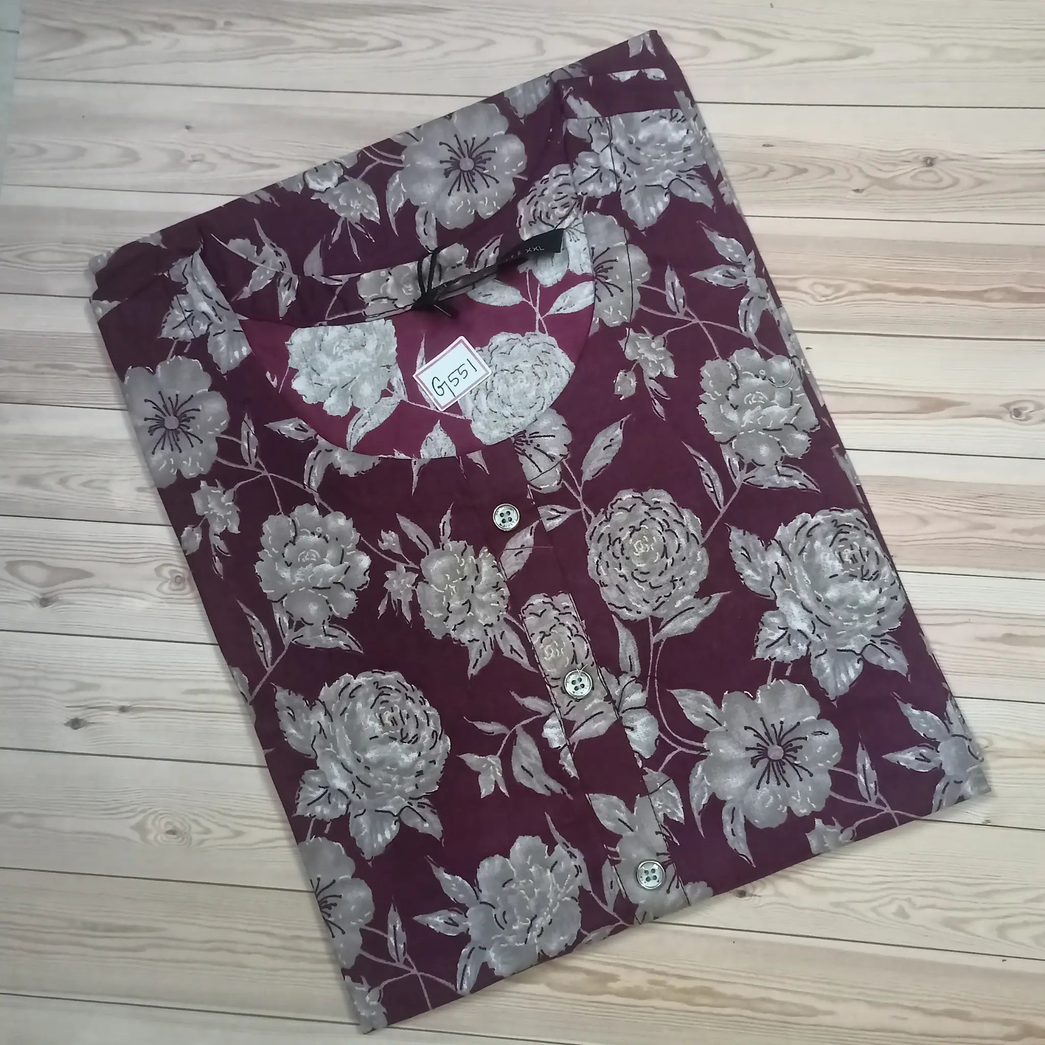 Soft Pure Cotton Printed Straight Fit Kurti for Women Main image