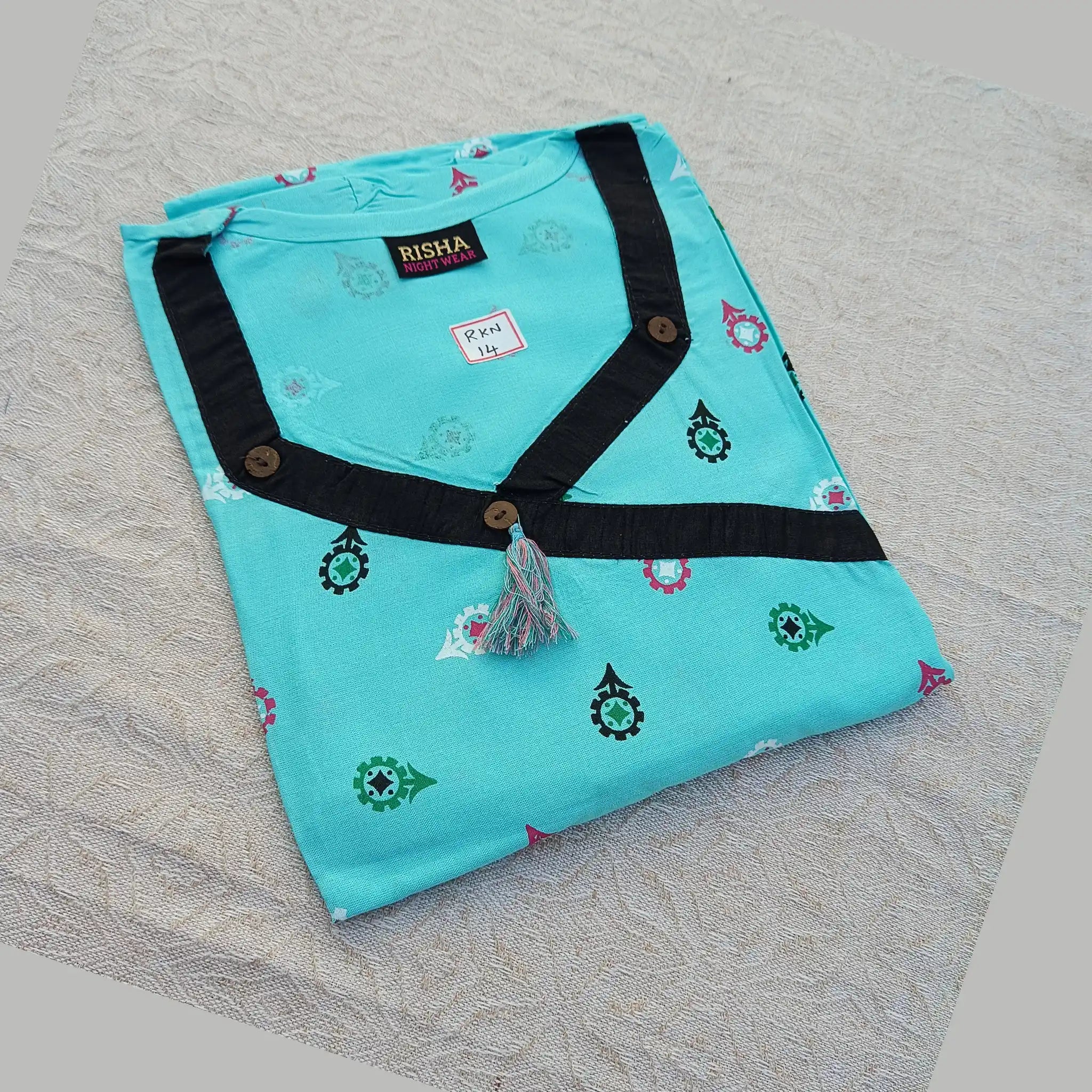 Soft Rayon Nighties RKN14 Main image