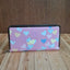 Stylish Single Zip Wallet with Steel Border