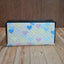 Stylish Single Zip Wallet with Steel Border