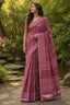 Cotton Printed Saree with Zari Border - Mangalya6106B