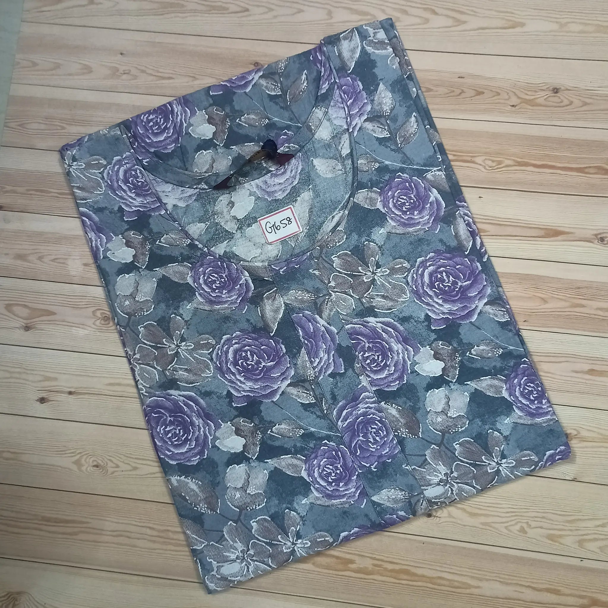 Vibrant Printed Pure Cotton Straight Fit Kurti