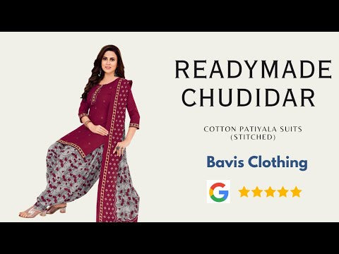 Pure Cotton Davy Grey Kurta with Floral Print Patiala Pant and Dupatta fow Women