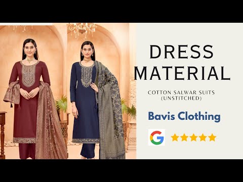 Dark Chestnut Jam Satin Unstitched Salwar Suit with Neck and Border Embroidery