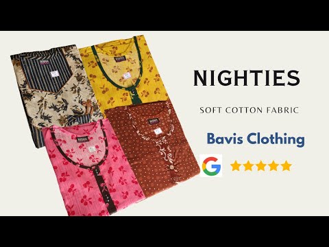 Pure Cotton Nighty - RN02