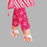 Online Shopping - Stylish Pink Kurti Set for Women