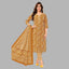 Brown Cotton Kurti Set - Women's Fashion