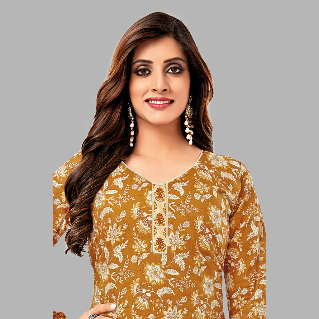 Elegant Brown Kurti Set - Buy Now