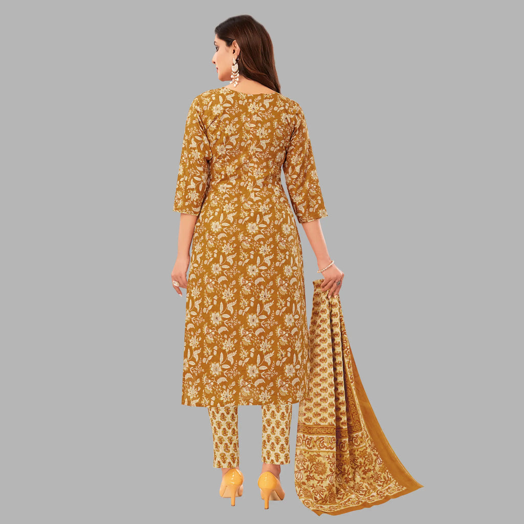 Women's Kurti Set - Trendy Brown