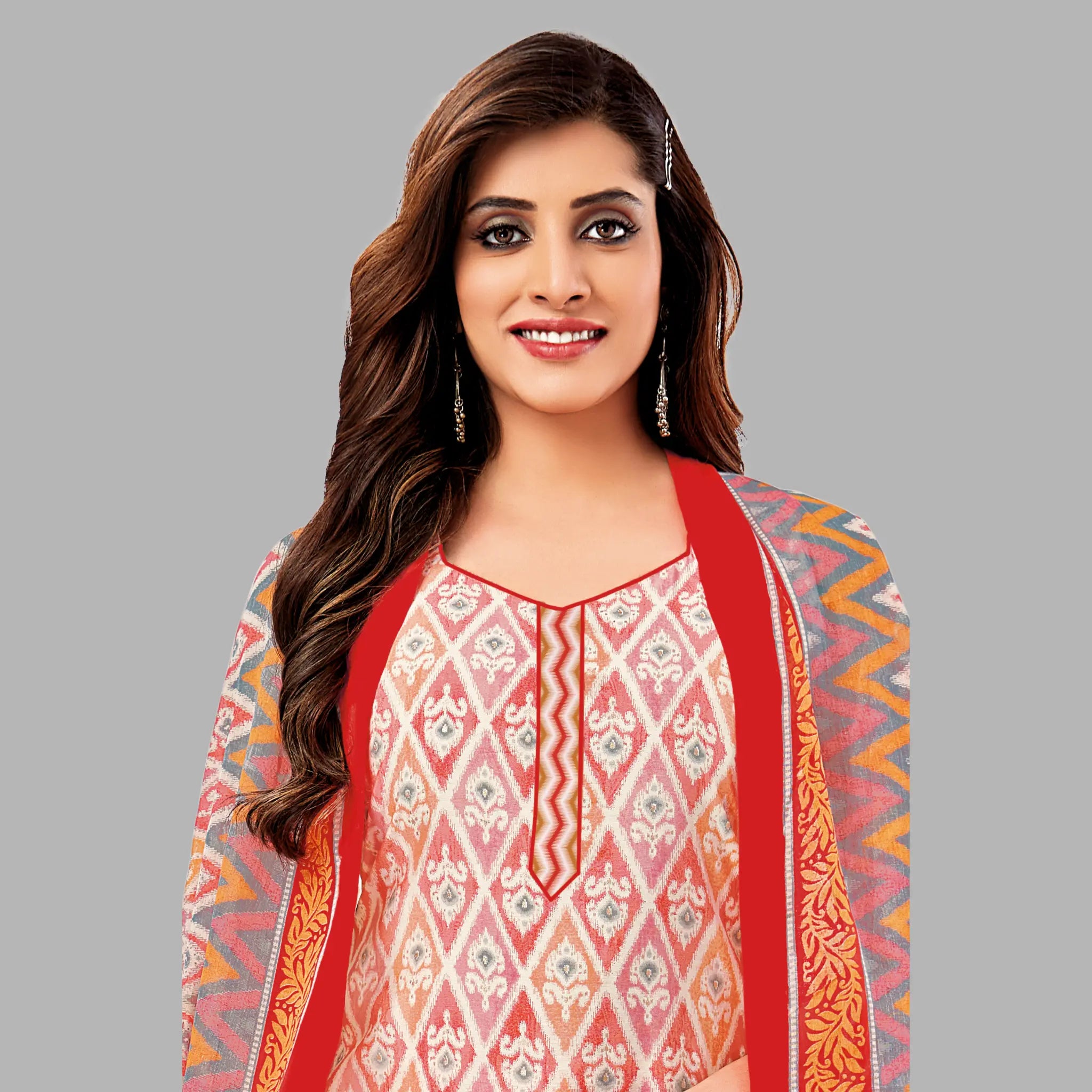 Elegant Rose Kurti Pant Set - Buy Now
