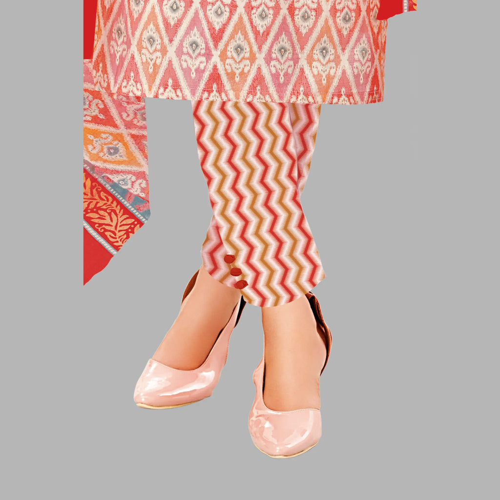 Rose Kurti with Pant and Dupatta - Shop Today