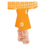 Elegant Batik Print Cotton Kurti Pant Set