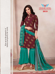 Cherrywood Coller Neck Keyhole Rayon Top with Dark Aquamarine Sharara Pant and Dupatta - Bavis Clothing