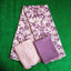 Dusty Lavender Unstitched Salwar Suit Set with Nazmeen Dupatta