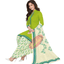 Pistachio Green Top with Cream Bottom and Dupatta.Premium Cotton Patiala Dress Material Sets