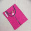 Raspberry Pink U Neck Straight Cut Kurti with a Convenient Side Pocket