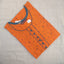 Women's Indemand U Neck Orange Printed Kurti with Side Pocket